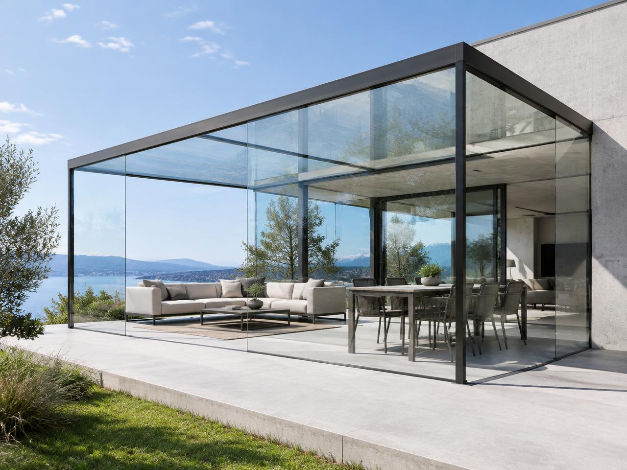 CUBO – Design-Glasdach
